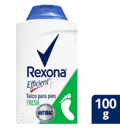 TALCO REXONA EFFICIENT FRESH 100GRS