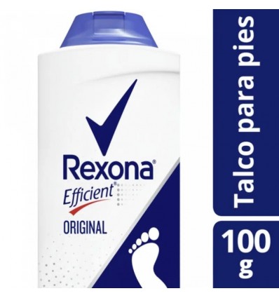 REXONA EFFICIENT TALCO ORIGINAL 100 GRS