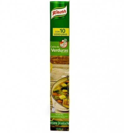KNORR CALDO VERDURAS C/VEGET. X 2 CUB