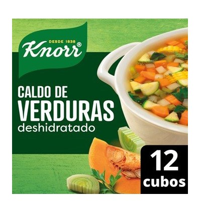  KNORR CALDO VERDURAS CUBO X12
