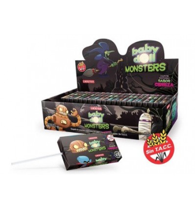 CHUPETIN BABY DOLL MONSTERS CEREZA 50U SIN TACC
