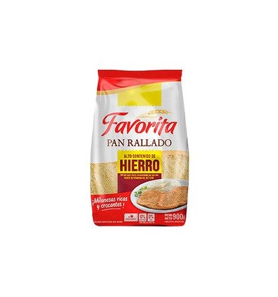 FAVORITA PAN RALLADO HIERRO 900 GRS