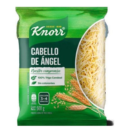 FIDEOS CABELLO DE ANGEL FORT KNORR 500 GR