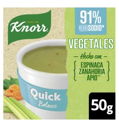 KNORR SOPA QUICK VEG BALANCE 5 SOB