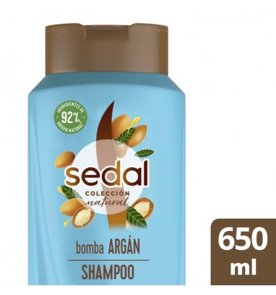 SEDAL SHAMPOO 650 ML BOMBA ARGAN IA