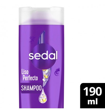 SEDAL SHAMPOO 190 ML LISO PERFECTO 