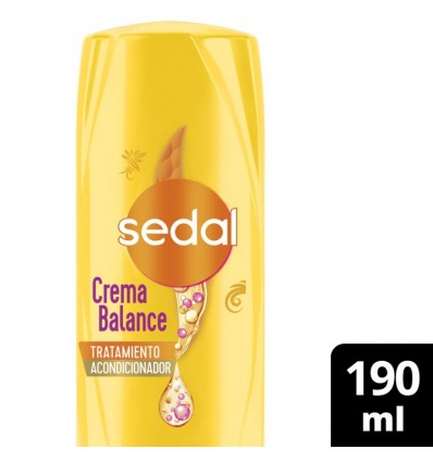 SEDAL ACONDICIONADOR 190 ML CREMA BALANCE 