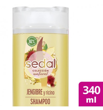 SEDAL SHAMPOO 340 ML JENGIBRE Y RICINO IA 