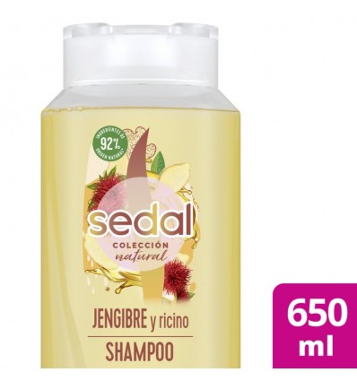 SEDAL SHAMPOO 650 ML JENGIBRE Y RICINO IA 