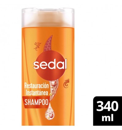 SEDAL SHAMPOO 340 ML RESTAURACION INSTANTANEA 