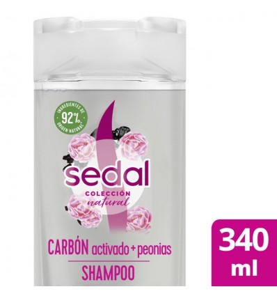 SEDAL SHAMPOO 340 ML CARBON Y PEONIAS IA