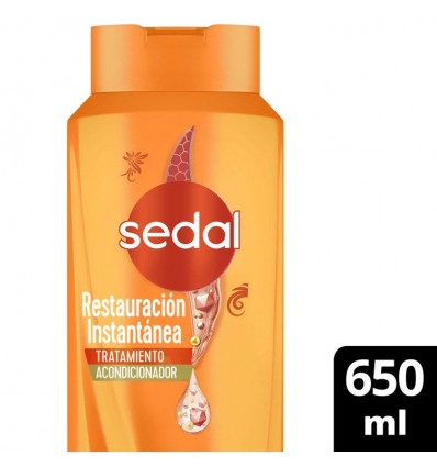 SEDAL ACONDICIONADOR 650 ML RESTAURACION INSTANTANEA 