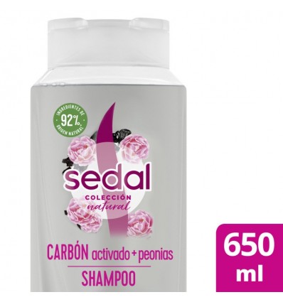 SEDAL SHAMPOO 650 ML CARBON Y PEONIAS IA 