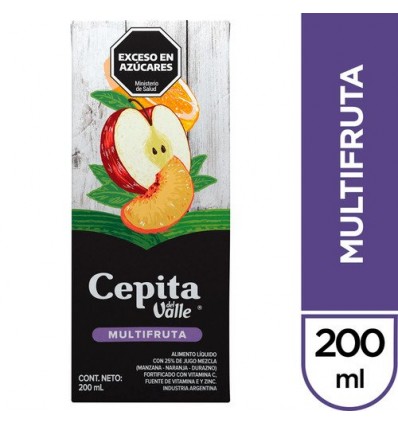 JUGO CEPITA MULTIFRUTA 200 ML