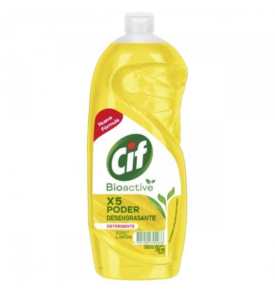 CIF DETERGENTE BIOACTIVE LIMON 750 ML