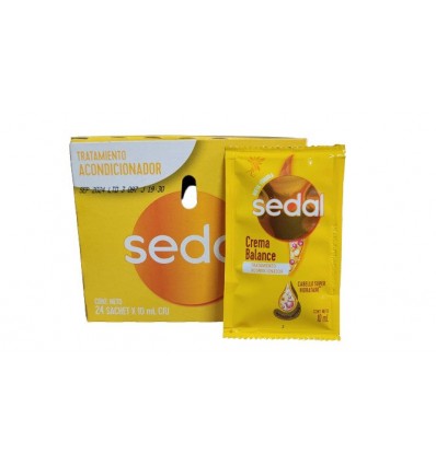 SEDAL ACONDICIONADOR SACHET 24X10 ML CR BALANCE HIDRATANTE 