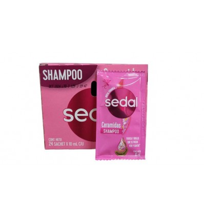 SEDAL SHAMPOO SACHET 24X10 ML CERAMIDAS HIDRATANTE
