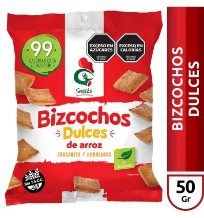 GALLO BIZC ARROZ 50 GRS DULCE