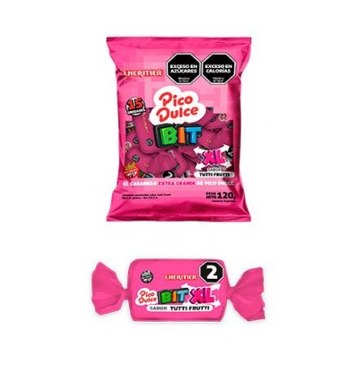 PICO DULCE CARAM MAST BIT TUTTI FRUTI 120 GRS S/TACC