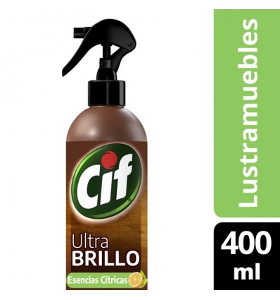 CIF LUSTRA MUEBLES CITRICO GATILLO 400 ML