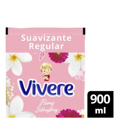 VIVERE SUAVIZANTE FLORES SILVESTRES DP 900 ML