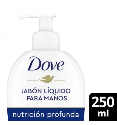  DOVE JABON LIQUIDO P/MANOS NUTRICION PROF 250 ML