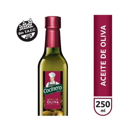 ACEITE COCINERO 250 GRS OLIVA PURO SIN TACC