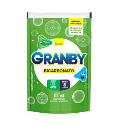 GRANBY Liquido MATIC LIMON DP 800 ML