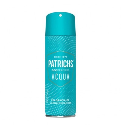 PATRICHS DESODORANTE AEROSOL ACQUA 147G/230ML