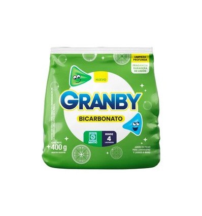 GRANBY JABON POLVO ROPA BE LIMON 400 GRS