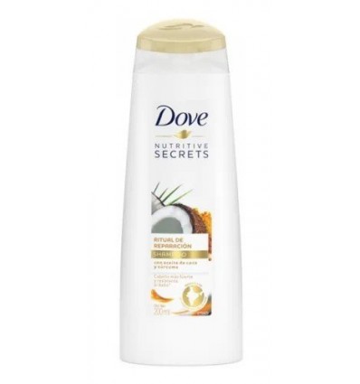 DOVE SHAMPOO 200 ML HUMECTACION COCO Y ANTIOXIDANTE