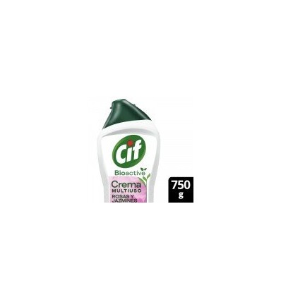 CIF CREMA BIO MULTIUSO ROSAS Y JAZMIN 750 GRS
