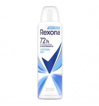 REXONA Mujer DESODORANTE COTTON DRY 89 GRS