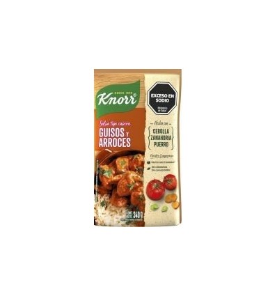 KNORR SALSA GUISOS Y ARROCES 340 GRS 
