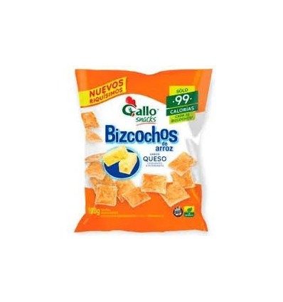 GALLO BIZC ARROZ QUESO 100 GRS