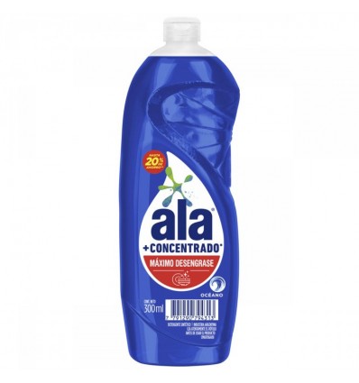 ALA CONCENTRADO LAVA VAJILLA OCEANO BOT 300 ML
