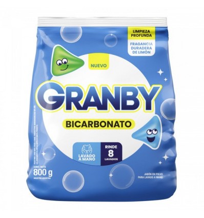 GRANBY Polvo LAVADO A MANO LIMON 800 GRS