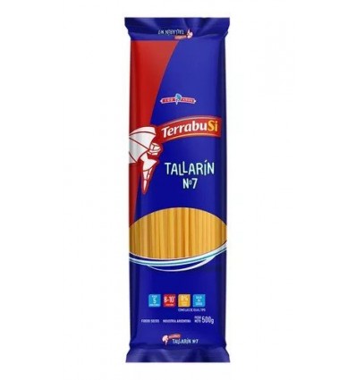 FIDEO TERRABUSI 500 GRS TALLARIN Nº 7