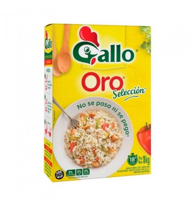 GALLO ORO ARROZ PARBOIL SELECCION ESTUCHE 1 KG S/TACC