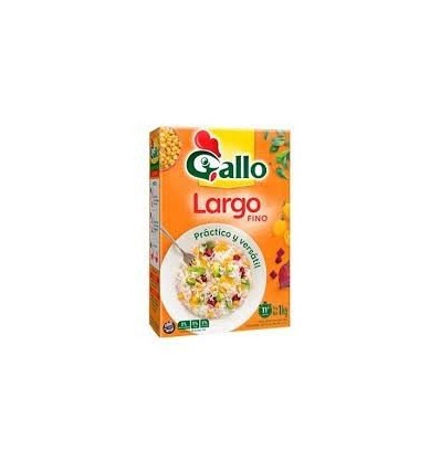 GALLO ARROZ LARGO FINO SELECCION ESTUCHE 1 KG S/TACC