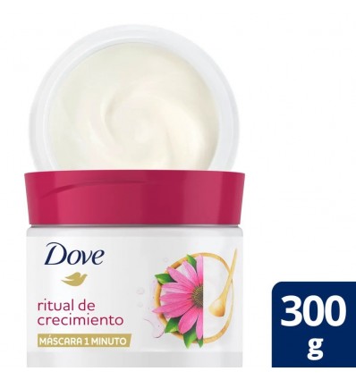 DOVE MASCARA 1 MINUTO 300 GRS RITUAL DE CRECIMIENTO