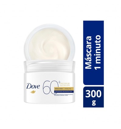 DOVE MASCARA 1 MINUTO 300 GRS RECONST. COMPLETA