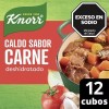 KNORR CALDO CARNE C/VEG. * 12 CUBOS