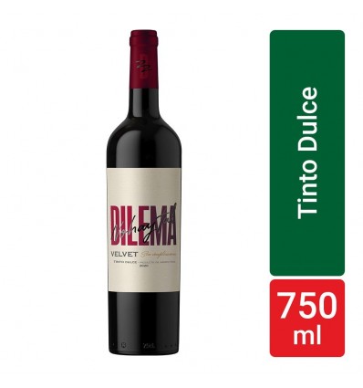 VINO DILEMA TINTO DULCE 750 ML. CADENAS