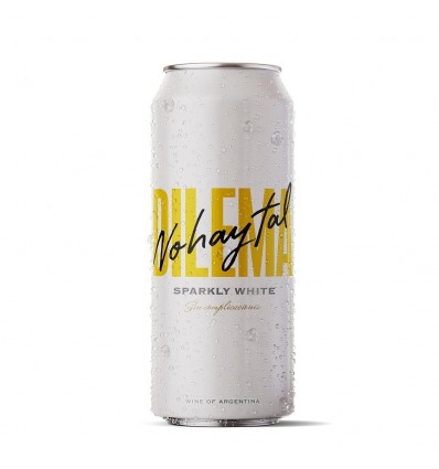 VINO DILEMA SPARKLY BLANCO LATA 269 ML