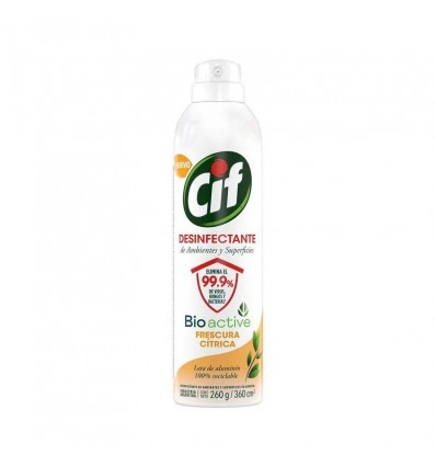 CIF AEROSOL DESINFECTANTE 260 GRS FRESCURA CITRICA