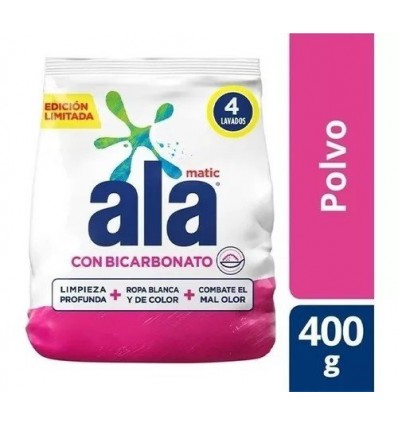 ALA PVO MATIC C/BICARBONATO 400G