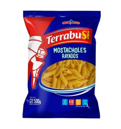 FIDEO TERRABUSI 500 GRS MOSTACHOL RAYADO