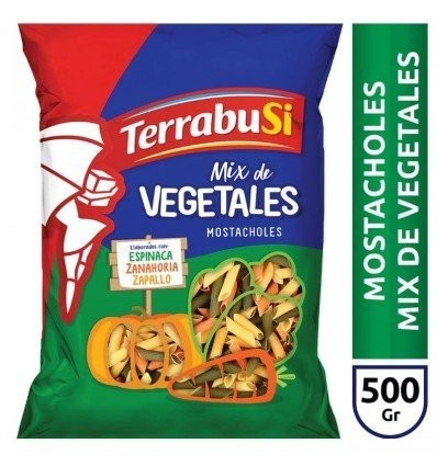 FIDEO TERRABUSI 500 GRS 3 VEG MOSTACHOL RAY