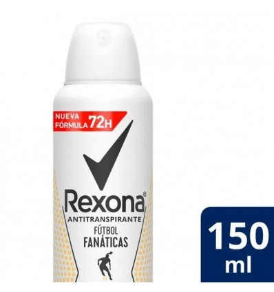 REXONA Mujer DESODORANTE FUTBOL F 150ML